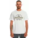 T-shirt quiksilver Floating around white
