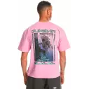 T-shirt Quiksilver back flash violet