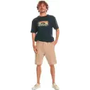 Quiksilver Davis  Short Chino beige corto