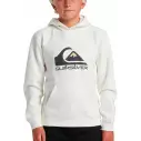 Felpa Quiksilver big logo Beige
