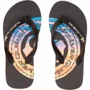 Flip-Flops Von Quiksilver Molokai Art Blue 1