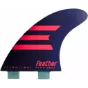 Quillas de surf Feather Ultralight Epoxy HC Click Tab