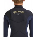 Neoprene Billabong Absolute Natural 4/3mm CZ Junior Dark Navy