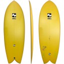 Tabla de surf Retro Fish MS Black Bass