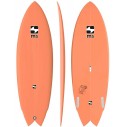 Surfboard Retro Fish MS Black Bass