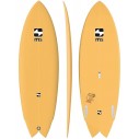 Surfboard Retro Fish MS Black Bass