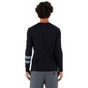 T-shirt a maniche lunghe Hurley Oceancare Black Party