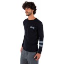 T-shirt a maniche lunghe Hurley Oceancare Black Party