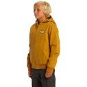Casaco Quiksilver let´s go to school Youth Bone brown