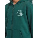 Felpa Quiksilver Graphic Zip Youth Forest