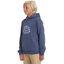 Sudadera Quiksilver Graphic Youth Hoodie Vintage Indigo
