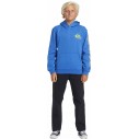 Felpa Quiksilver Omni logo Hoodie Youth Nebulas Blue