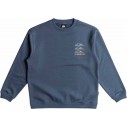 Sudadera Quiksilver Omni logo Hoodie Youth Nebulas Blue