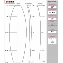 Foam de surf para tablas shortboard