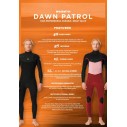 Muta  surf Rip Curl Dawn Patrol 4/3mm