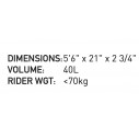 Surfbrett softboard Ocean & Earth Brains EZI-Rider Fish