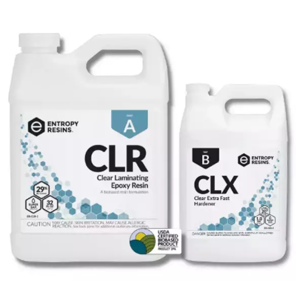 Resina epossidica Entropy BRT+CLX - Kit 1,47 kg