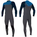 Negro + Azul + Gris