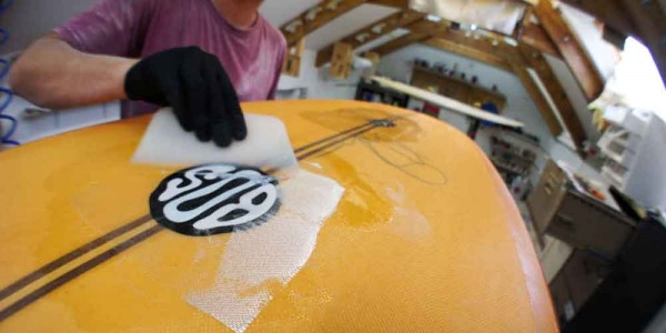 Printing your own surfboard´s logo